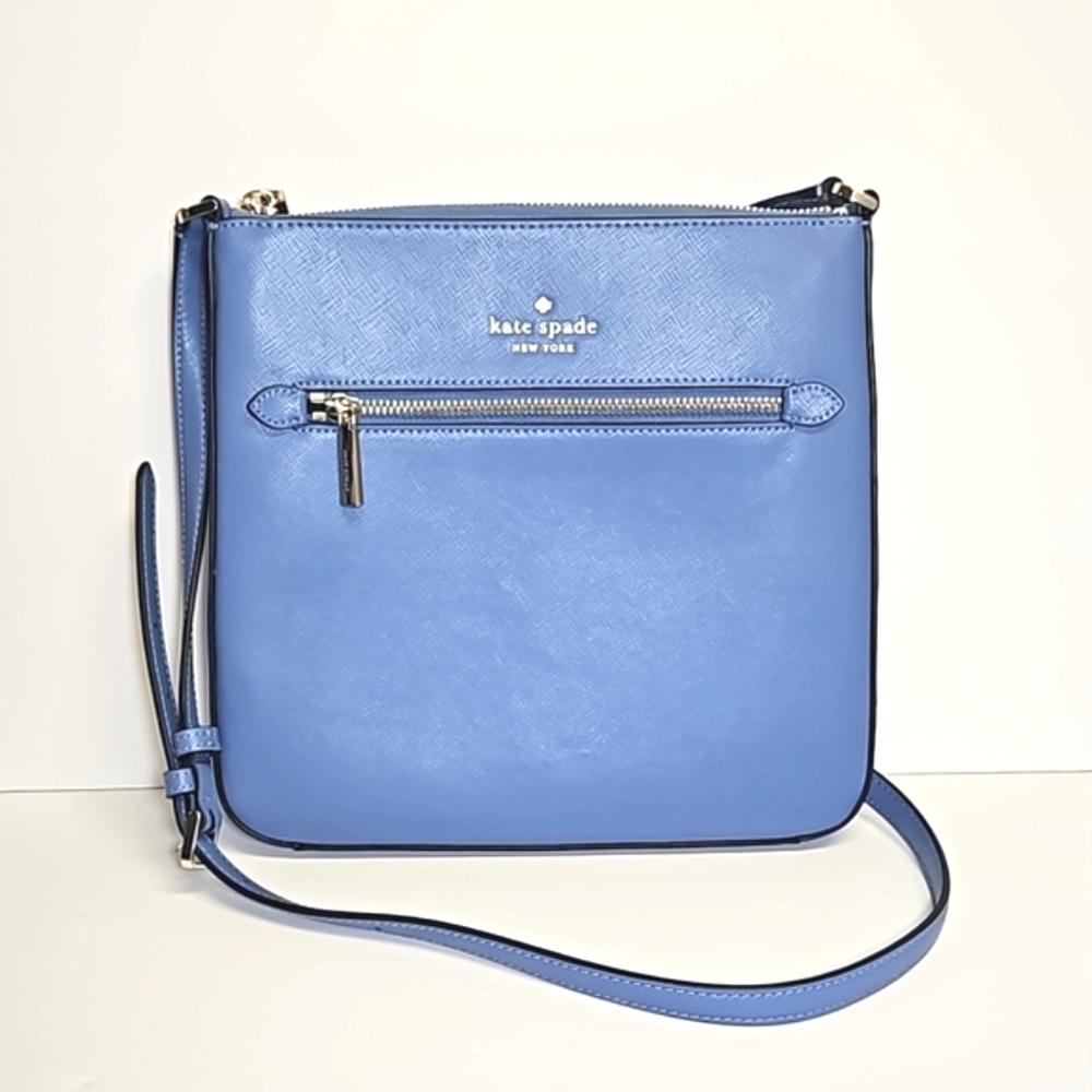 Kate Spade Sadie North women's Crossbody bag in fresh blueberry color NEW - Picture 5 of 16